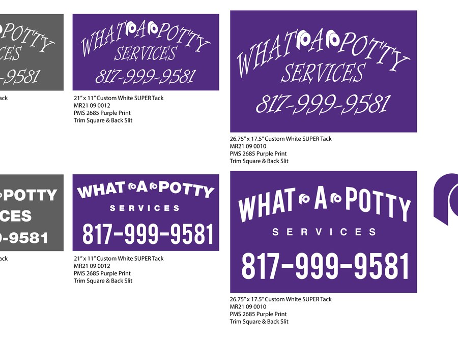 WhataPotty branding